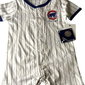 Chicago Cubs Baby Romper